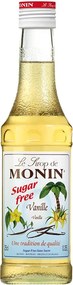 MONIN Cukormentes Vanília szirup, 0,25l