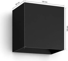 Philips - 2 darabos szett LED RGBW dimmelhető kültéri Hue RESONATE világítótest LED/8W/230V IP44