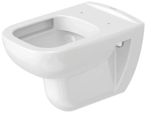 Duravit 25700920002 - Függesztett perem nélküli WC D-CODE kerámia/fényes fehér