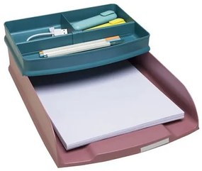 Irattálca, műanyag, EXACOMPTA COMBO Styli Skandi, rózsaszín (EX11138D)