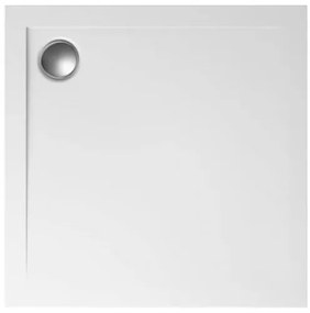 Polimat Geos négyzet alakú zuhanytálca 80x80 cm fehér 00378
