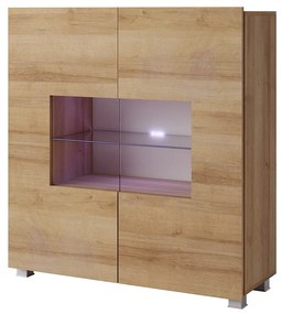 Vitrin Calabria K2D (arany tölgy + arany tölgy) (világítás nélkül). Akció -15%. 1051521