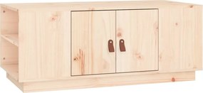 vidaXL tömör fenyőfa dohányzóasztal 100 x 50 x 41 cm