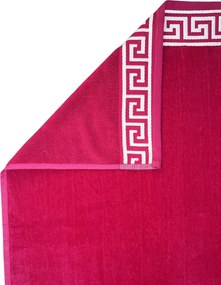 POSEIDON Strandtörölköző magenta 165x90cm