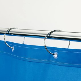 Matt ezüstszínű zuhanyfüggöny karika szett 12 db-os Ringo Small – Spirella