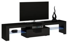 DEKO TV-asztal 160 cm fekete