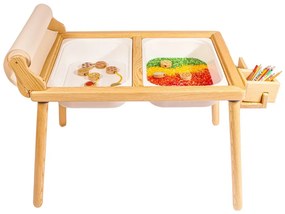 Gyerekasztal székekkel Roll