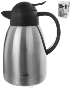 Fekete-ezüstszínű termosz 1,5 l Termo – Orion