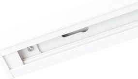 Modern fehér sínrendszer 4 lámpával, 1 fázisú - Yade