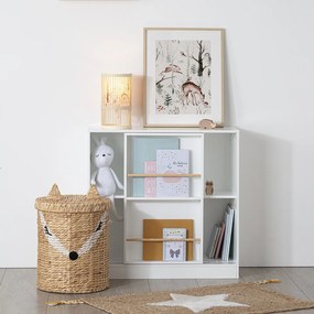 SLIDE fehér csúszó könyvtár