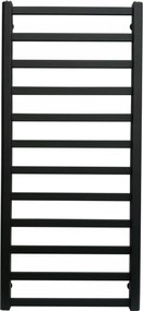 Fürdőszobai dekoratív radiátor Lugo 120/50 fekete