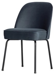 Kék bársony étkezőszék szett 2 db-os Vogue – WOOOD