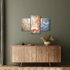 Kép - Mozaik absztrakció (90x60 cm)