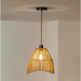 Brilagi - LED függeszték kábellel CERIA BOHO 1xE27/40W/230V átm. 30 cm barna