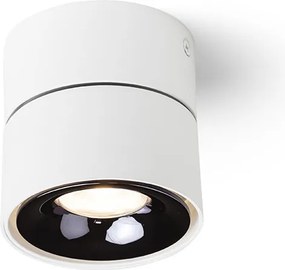 RENDL ALBANO felületre szerelhető fehér fekete króm 230V LED 5W 24° 3000K