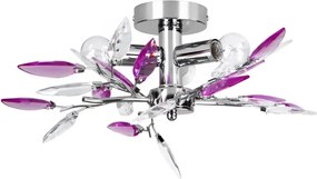 JAGO Mennyezeti lámpa A++ átmérő 45 cm levélmintával