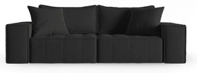 Fekete kanapé 212 cm Mike – Micadoni Home