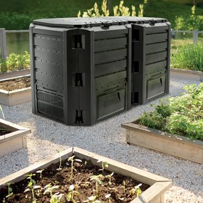 Kerti komposztáló - Compogreen 800 l, fekete Prosperplast