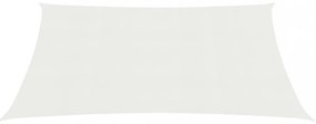 fehér HDPE napvitorla 160 g/m² 3 x 5 m