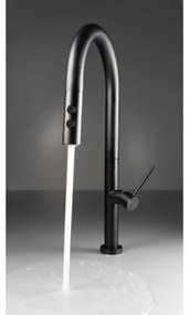 Deante BQO_N72M - Mosogatócsap kihúzható permetezővel OLFATO fekete