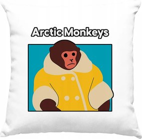 Arctic Monkeys Styl Fun párna, fehér