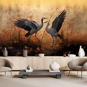 Gario Fotótapéta Daruk a nádasban Anyag: Vlies, Méret: 300 x 210 cm