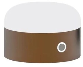 Ideal Lux MIGNON LED/5W/5V érintős asztali lámpa, 10 cm, CRI 90, barna