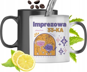 Mágikus Bögre Születésnapra 33CM Színváltós, fényképes nyomattal