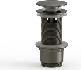 SAT Aurum mosdóleeresztő 5/4 7,2 cm, matt gunmetal, műanyag SATAUCCXBGM