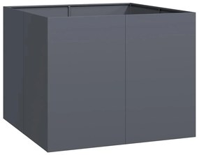 vidaXL növénytartó antracit 120x80x80 cm Acél