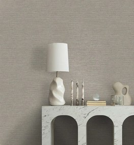 Holden Decor Essence Brocade taupe fémhatású szövet hatású vlies tapéta – 66293