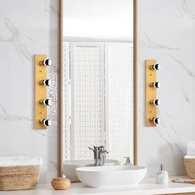 Aranyszínű fali lámpa Mirro – Opviq lights