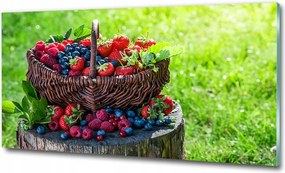 Fotó üvegkép Gyógynövények és fűszerek 125x50