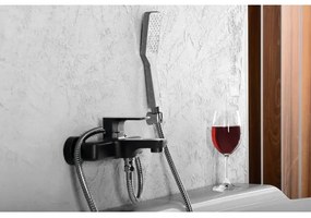 Sapho - Kézi zuhany öntisztító rendszerrel, fényes króm