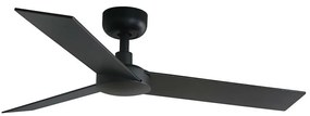 FARO 34296WT-Mennyezeti ventilátor RUDDER S fekete átm. 106 cm WT + távirányítás