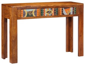 tömör akácfa tálalóasztal 110 x 35 x 75 cm