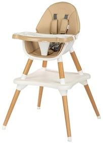Új Baby étkezőszék Grace 3in1 bézs, 61 x 101 x 61cm, 61 x 101 x 61 cm