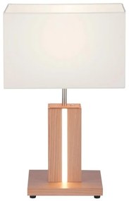 Leuchten Direkt 11421-78 - LED Asztali lámpa AMANDA 1xE27/40W/230V + 1xLED/5W