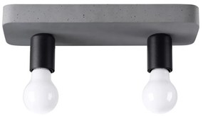 Sollux  SL.1157 - Spotlámpa TAVO 2xE27/15W/230V beton