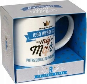 Royal Bögre Elegáns Ajándék Férjnek Őfelsége Férjnek Kávéra Van Szüksége
