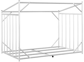 Tűzifa állvány esővédővel 150,5x100,5x110,5 cm horganyzott acél