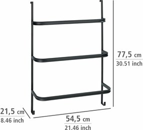 Wenko IRPINIA falra szerelhető törülközőtartó
