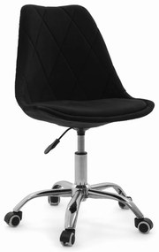 Forgó irodai szék Dublin fekete