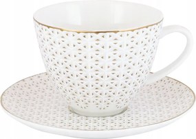 Oktan jumbo csésze csészealjjal PC1 450 ml |Porcelán Bogucice