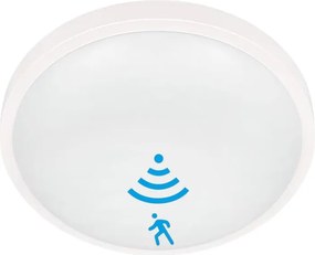 Fürdőszoba Lámpa Mennyezeti Led 18W Mozgásérzékelő IP44