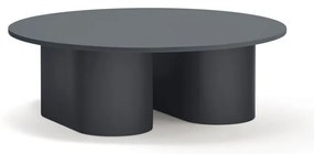 Antracitszürke dohányzóasztal 110x111 cm Totem – Teulat