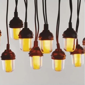 LED Kültéri dekorációs lánc 100xLED/9,5m IP44