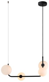 Italux FERRAND MDM-4123/4 BK Függőlámpa 4x25W/G9