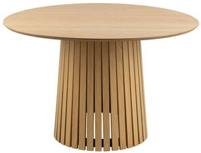 Asztal Oakland 828Tölgy, 75cm, Közepes sűrűségű farostlemez, Természetes fa furnér, Természetes fa furnér, Közepes sűrűségű farostlemez