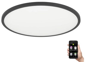 Eglo Eglo 900761-LED Dimmelhető mennyezeti lámpa SARSINA-Z 33,5W/230V átm. 45 cm fekete EG900761